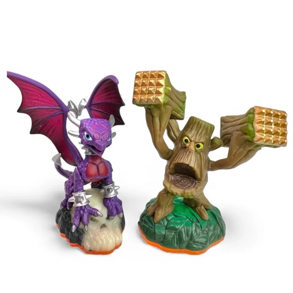 Skylanders Giants Lot of 8 Figures W/Case-HotHead,Crusher,Tree Rex+More Tested